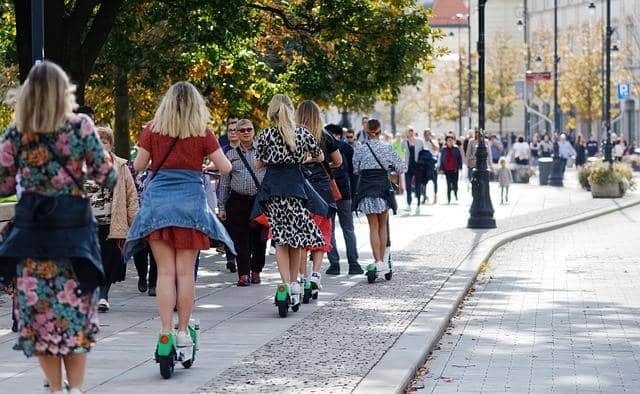 trottinette électrique mobilité urbaine