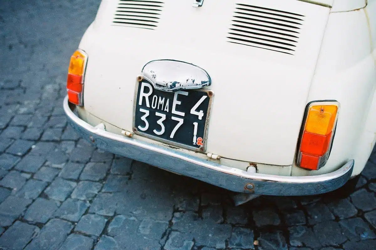 voiture immatriculation