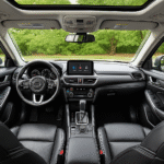 intérieur d'une voiture