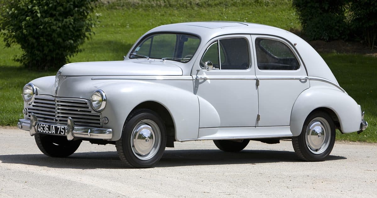 Peugeot 203 fiche technique prix et caractéristiques de cette voiture