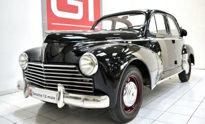 Peugeot 203 fiche technique prix et caractéristiques de cette voiture