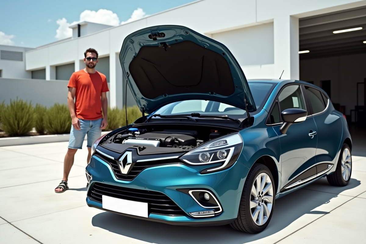 clio capot