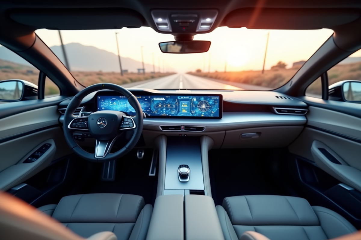 voiture futuriste