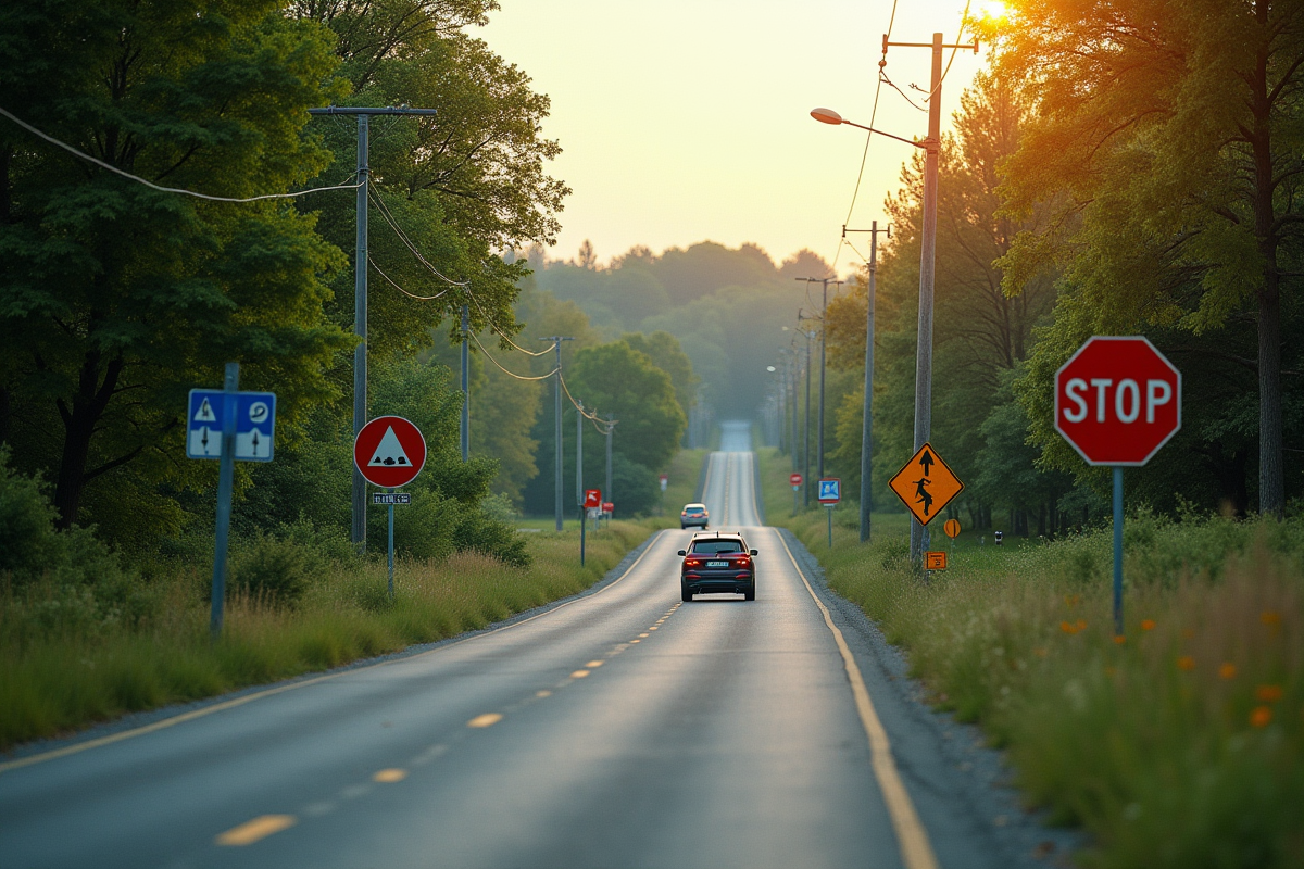 signalétique routière